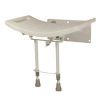 #jl7951 ?wall-mount folding shower seat with ergonomically curved design